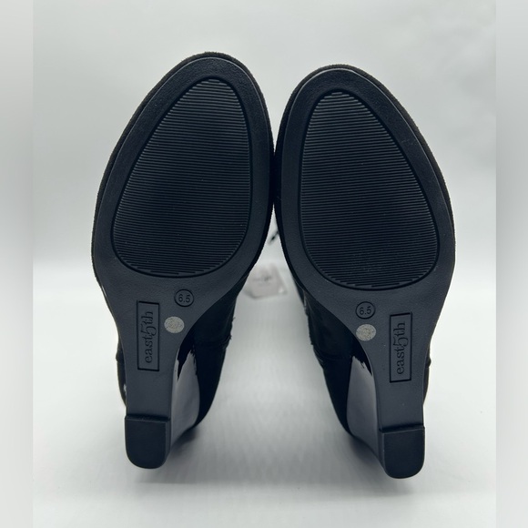 East 5th Ellerton Black Knee-High Wedge Boots Women’s Size 6.5M NWT - Picture 9 of 11